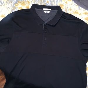 Black Calvin Klein Polo Shirt